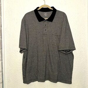 George Gray checkered design polo shirt size 2XL
